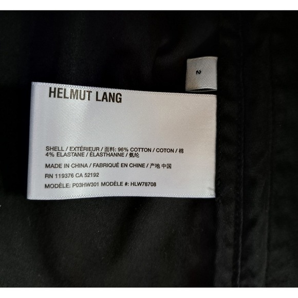Helmut Lang Black Utility Cargo Mini Skirt Buckle Wrap Techwear NWT 2 - Picture 10 of 15